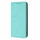 For iPhone 16e Strong Magnetic Frosted Flip Leather Phone Case(Light Blue) - 2