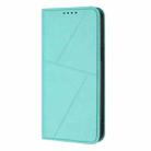 For iPhone 15 Pro Strong Magnetic Frosted Flip Leather Phone Case(Light Blue) - 2