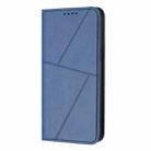 For iPhone 15 Strong Magnetic Frosted Flip Leather Phone Case(Royal Blue) - 2