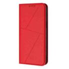 For iPhone SE 2022 / SE 2020 / 8 / 7 Strong Magnetic Frosted Flip Leather Phone Case(Red) - 2