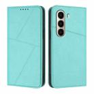 For itel A95 Strong Magnetic Frosted Flip Leather Phone Case(Light Blue) - 1