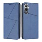For Tecno Pova 4 Strong Magnetic Frosted Flip Leather Phone Case(Royal Blue) - 1
