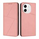 For Tecno Pova 6 Neo 5G / Spark 30 5G Strong Magnetic Frosted Flip Leather Phone Case(Pink) - 1