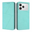 For Tecno Spark 40 4G Strong Magnetic Frosted Flip Leather Phone Case(Light Blue) - 1
