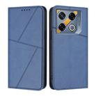 For Infinix GT 20 Pro Strong Magnetic Frosted Flip Leather Phone Case(Royal Blue) - 1