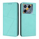 For Infinix GT 20 Pro Strong Magnetic Frosted Flip Leather Phone Case(Light Blue) - 1