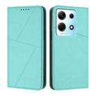 For Infinix Note 30 4G Strong Magnetic Frosted Flip Leather Phone Case(Light Blue) - 1
