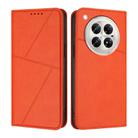 For Infinix Zero 40 4G / Zero 40 5G Strong Magnetic Frosted Flip Leather Phone Case(Orange) - 1