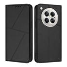 For Infinix Zero 40 4G / Zero 40 5G Strong Magnetic Frosted Flip Leather Phone Case(Black) - 1