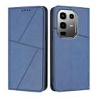 For Infinix Note 50 Pro+ Strong Magnetic Frosted Flip Leather Phone Case(Royal Blue) - 1