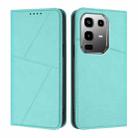 For Infinix Note 50 Pro+ Strong Magnetic Frosted Flip Leather Phone Case(Light Blue) - 1