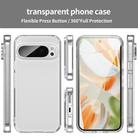 For Google Pixel 9 Pro PC Hybrid TPU Airbag Shockproof Phone Case(Transparent) - 2