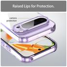 For Google Pixel 9 Pro PC Hybrid TPU Airbag Shockproof Phone Case(Transparent Purple) - 3