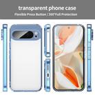 For Google Pixel 9 Pro XL PC Hybrid TPU Airbag Shockproof Phone Case(Transparent Blue) - 2