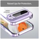 For Google Pixel 9 Pro XL PC Hybrid TPU Airbag Shockproof Phone Case(Transparent Purple) - 3