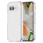 For Google Pixel 9a PC Hybrid TPU Airbag Shockproof Phone Case(Transparent) - 1