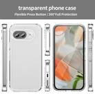 For Google Pixel 9a PC Hybrid TPU Airbag Shockproof Phone Case(Transparent) - 2