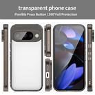 For Google Pixel 10 PC Hybrid TPU Airbag Shockproof Phone Case(Transparent Black) - 2