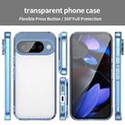 For Google Pixel 10 PC Hybrid TPU Airbag Shockproof Phone Case(Transparent Blue) - 2