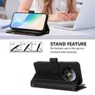 For Realme 13 4G Global / P1 5G Global Magnetic Closure 9 Card Slots Zipper Leather Case with Hand Strap(Black) - 3