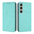 For Sony Xperia 1 VI Strong Magnetic Frosted Flip Leather Phone Case(Light Blue) - 1