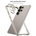 For Samsung Galaxy S23 Ultra 5G Metal Frame Heat Dissipation Phone Case with Camera Guard Ring(Gold) - 3