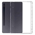 For Samsung Galaxy Tab S8+ / S7+ / S7 FE Highly Transparent TPU Full Thicken Corners Shockproof Protective Case with Pen Slot(Transparent) - 2