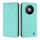 For ZTE Blade A73 5G Strong Magnetic Frosted Flip Leather Phone Case(Light Blue) - 1
