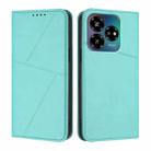 For ZTE Blade V60 Vita / Axon 60 Lite Strong Magnetic Frosted Flip Leather Phone Case(Light Blue) - 1