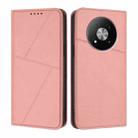 For ZTE Fresh 50 Strong Magnetic Frosted Flip Leather Phone Case(Pink) - 1