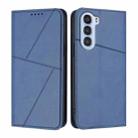 For ZTE nubia S 5G A403ZT Strong Magnetic Frosted Flip Leather Phone Case(Royal Blue) - 1