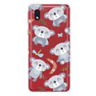 For Samsung Galaxy A1 Core Shockproof Painted Transparent TPU Protective Case(Koala) - 1