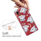For Samsung Galaxy A1 Core Shockproof Painted Transparent TPU Protective Case(Koala) - 3