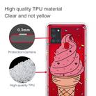 For Samsung Galaxy A21s Shockproof Painted Transparent TPU Protective Case(Ice Cream) - 2