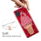 For Samsung Galaxy A21s Shockproof Painted Transparent TPU Protective Case(Ice Cream) - 3