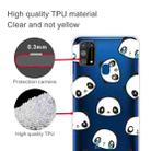 For Samsung Galaxy M31 Shockproof Painted Transparent TPU Protective Case(Emoji Bear) - 2