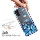 For Samsung Galaxy M31s Shockproof Painted Transparent TPU Protective Case(Star Flower) - 3