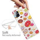 For Samsung Galaxy M51 (Side Fingerprint Version) Shockproof Painted Transparent TPU Protective Case(Donuts) - 3