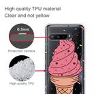 For Asus ROG Phone 3 ZS661KS Shockproof Painted Transparent TPU Protective Case(Ice Cream) - 1