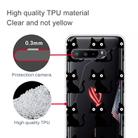 For Asus ROG Phone 3 ZS661KS Shockproof Painted Transparent TPU Protective Case(Black Cats) - 1