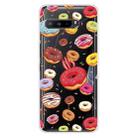 For Asus ROG Phone 3 ZS661KS Shockproof Painted Transparent TPU Protective Case(Donuts) - 1