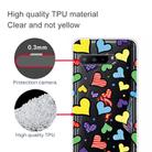 For Asus ROG Phone 3 ZS661KS Shockproof Painted Transparent TPU Protective Case(Hearts) - 2