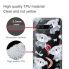 For Asus ROG Phone 3 ZS661KS Shockproof Painted Transparent TPU Protective Case(Koala) - 1