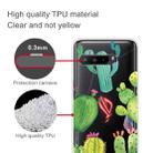 For Asus ROG Phone 3 ZS661KS Shockproof Painted Transparent TPU Protective Case(Cactus) - 2