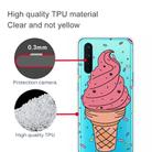 For OnePlus Nord Shockproof Painted Transparent TPU Protective Case(Ice Cream) - 2