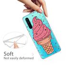 For OnePlus Nord Shockproof Painted Transparent TPU Protective Case(Ice Cream) - 3