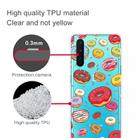 For OnePlus Nord Shockproof Painted Transparent TPU Protective Case(Donuts) - 2