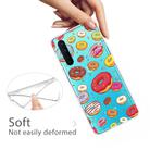 For OnePlus Nord Shockproof Painted Transparent TPU Protective Case(Donuts) - 3