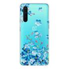 For OnePlus Nord Shockproof Painted Transparent TPU Protective Case(Star Flower) - 1