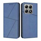 For Xiaomi 15T 5G Strong Magnetic Frosted Flip Leather Phone Case(Royal Blue) - 1